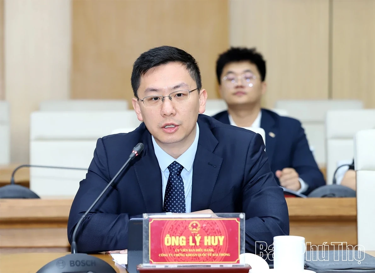 Phu Tho Strengthens Cooperation with Leading Chinese Financial and Construction Corporations