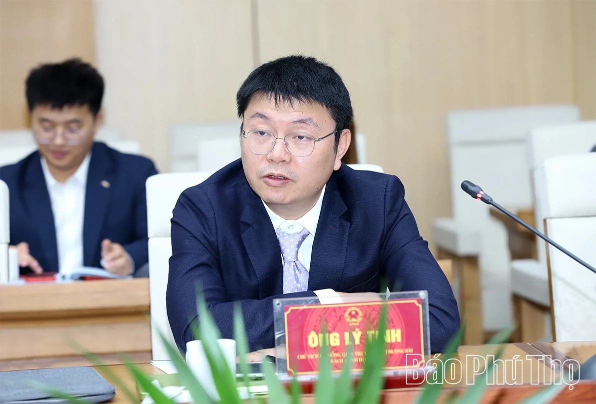 Phu Tho Strengthens Cooperation with Leading Chinese Financial and Construction Corporations