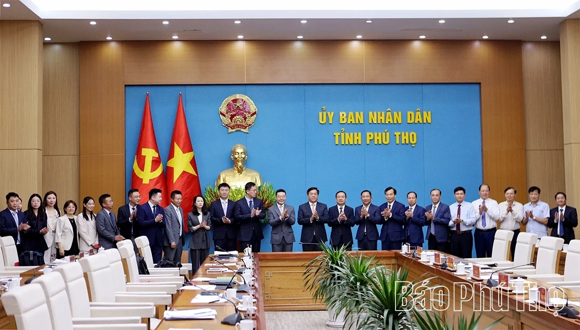 Phu Tho Strengthens Cooperation with Leading Chinese Financial and Construction Corporations