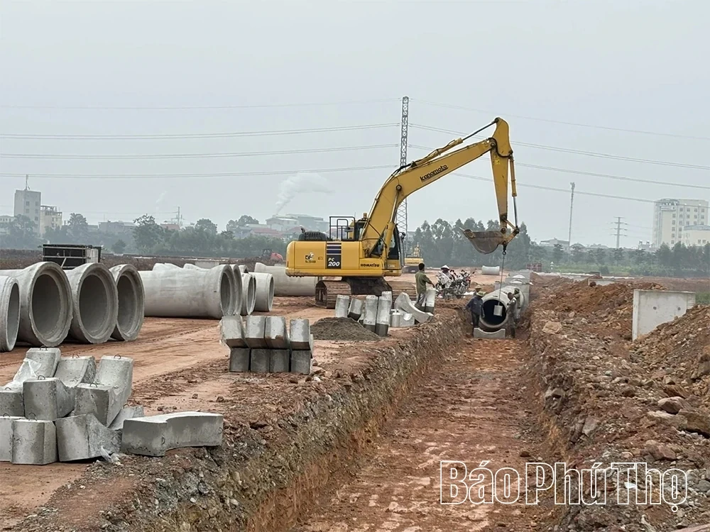 Accelerating Construction of Nam Binh Xuyen Green Park Industrial Park