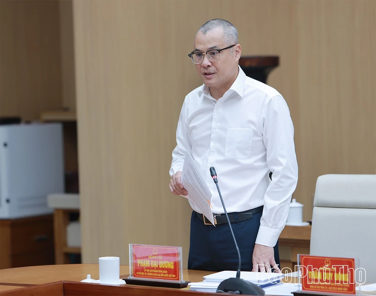 Prime Minister Le Minh Hung: Creating the Best Conditions for Phu Tho to Achieve New Breakthroughs