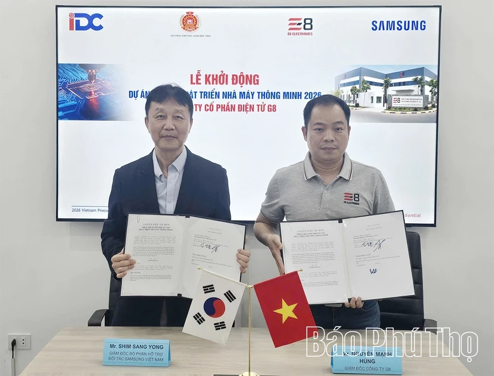 Two Phu Tho Companies Selected for the 2026 Smart Factory Development Support Project