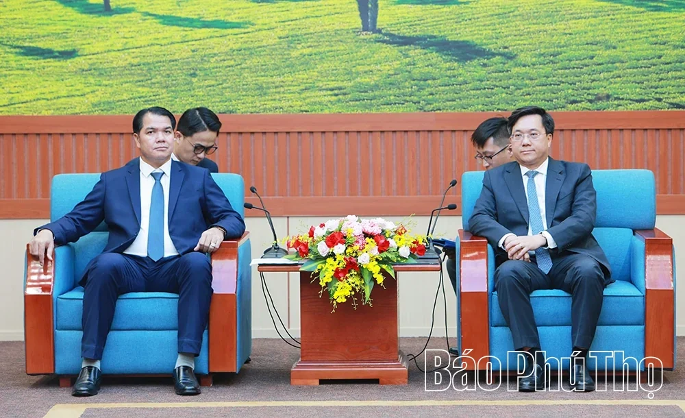 Phu Tho – Bokeo Strengthen Cooperation and Nurture Vietnam–Laos Friendship