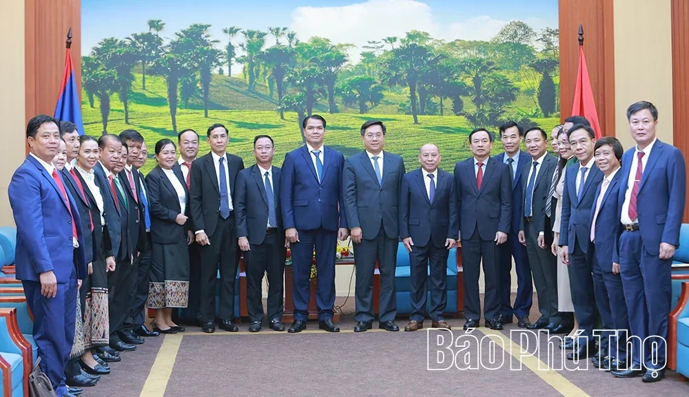 Phu Tho – Bokeo Strengthen Cooperation and Nurture Vietnam–Laos Friendship