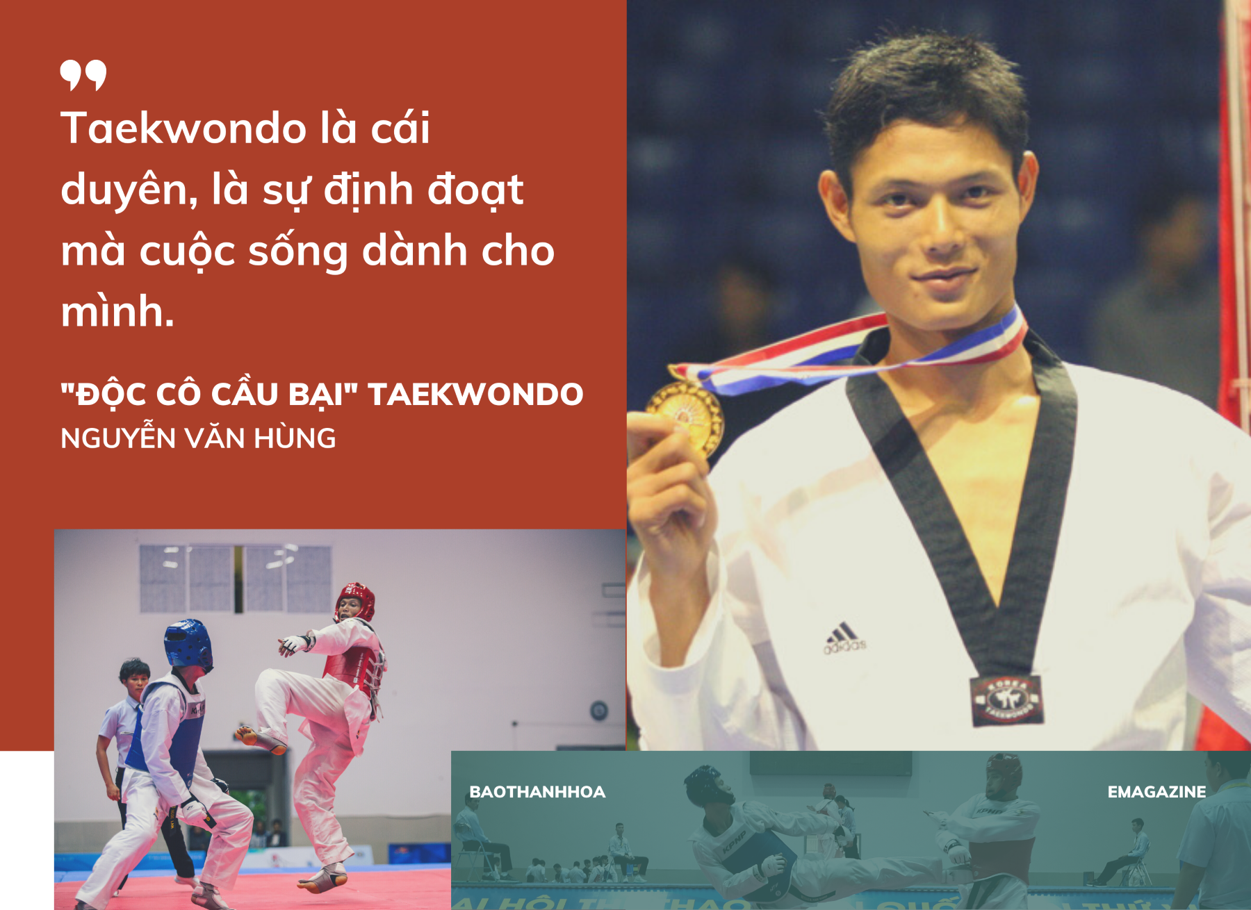 [E-Magazine] - “Độc cô cầu bại” Nguyễn Văn Hùng: Mồ hôi, máu và nước mắt đổi lấy vinh quang