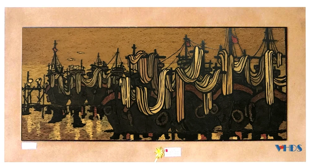 [E-Magazine] - Tranh khắc gỗ của họa sĩ Lê Hải Anh: Từ dân gian đến hiện đại