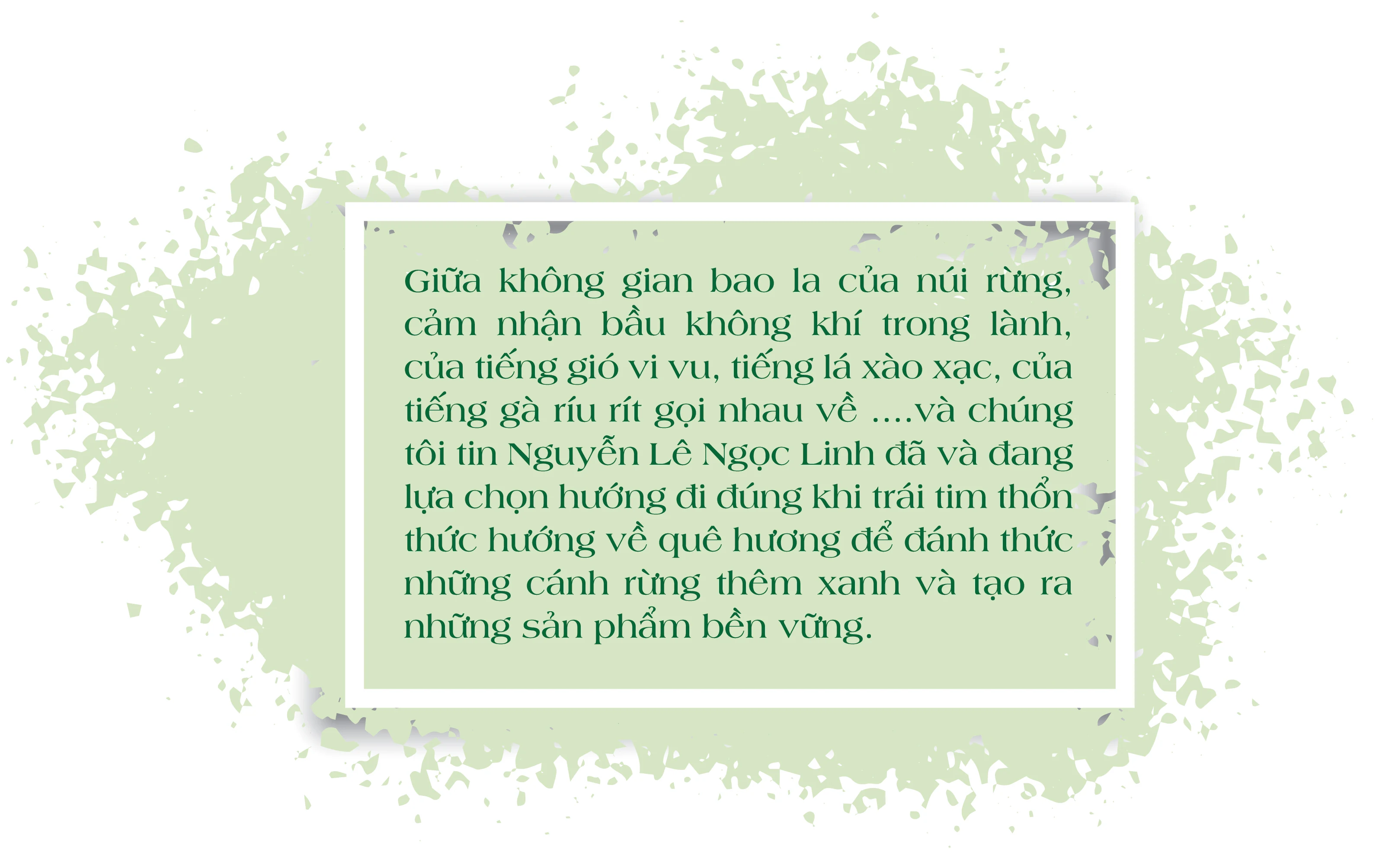 [E-Magazine] - Cô gái dân tộc Thổ và khát vọng hồi sinh những cánh rừng