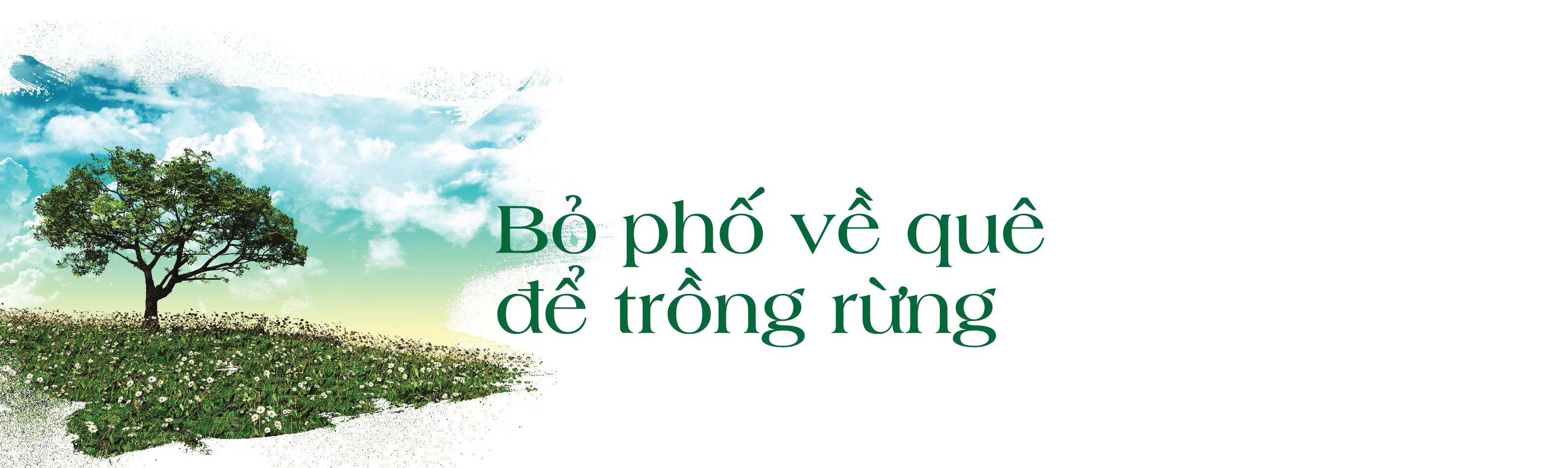 [E-Magazine] - Cô gái dân tộc Thổ và khát vọng hồi sinh những cánh rừng