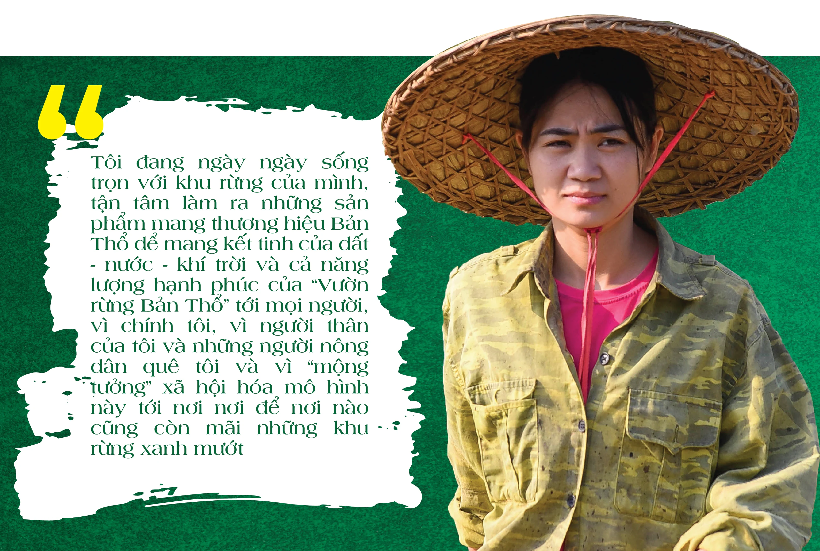 [E-Magazine] - Cô gái dân tộc Thổ và khát vọng hồi sinh những cánh rừng