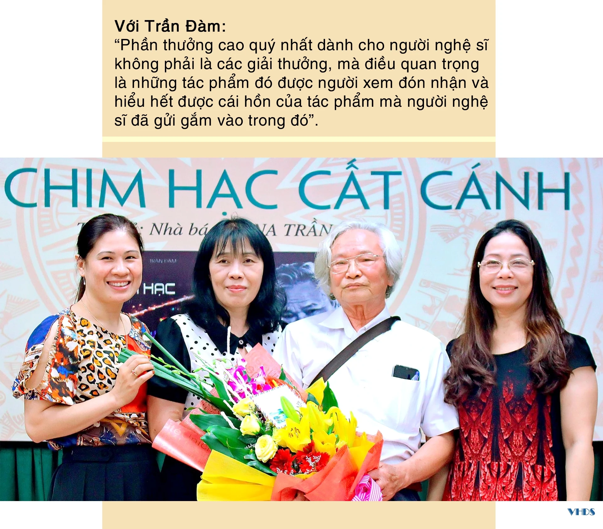 [E-Magazine] - Trần Đàm: Người nghệ sĩ tận hiến hết mình