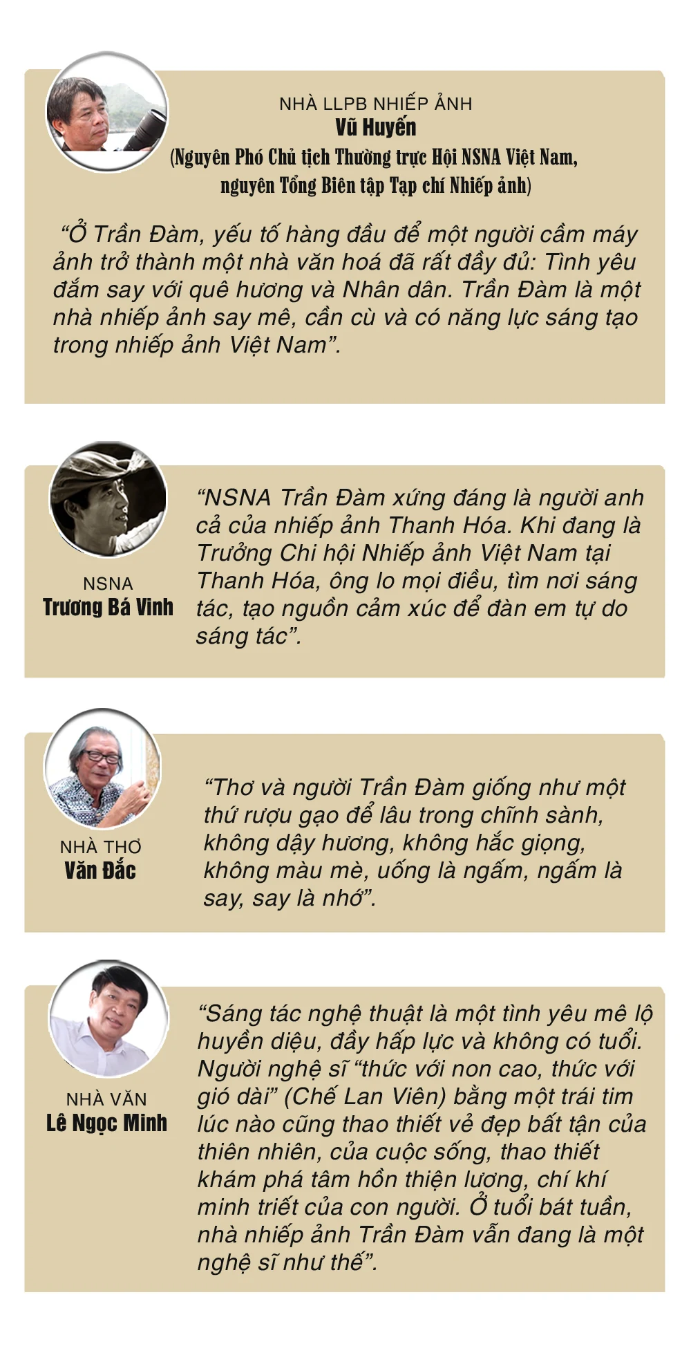 [E-Magazine] - Trần Đàm: Người nghệ sĩ tận hiến hết mình