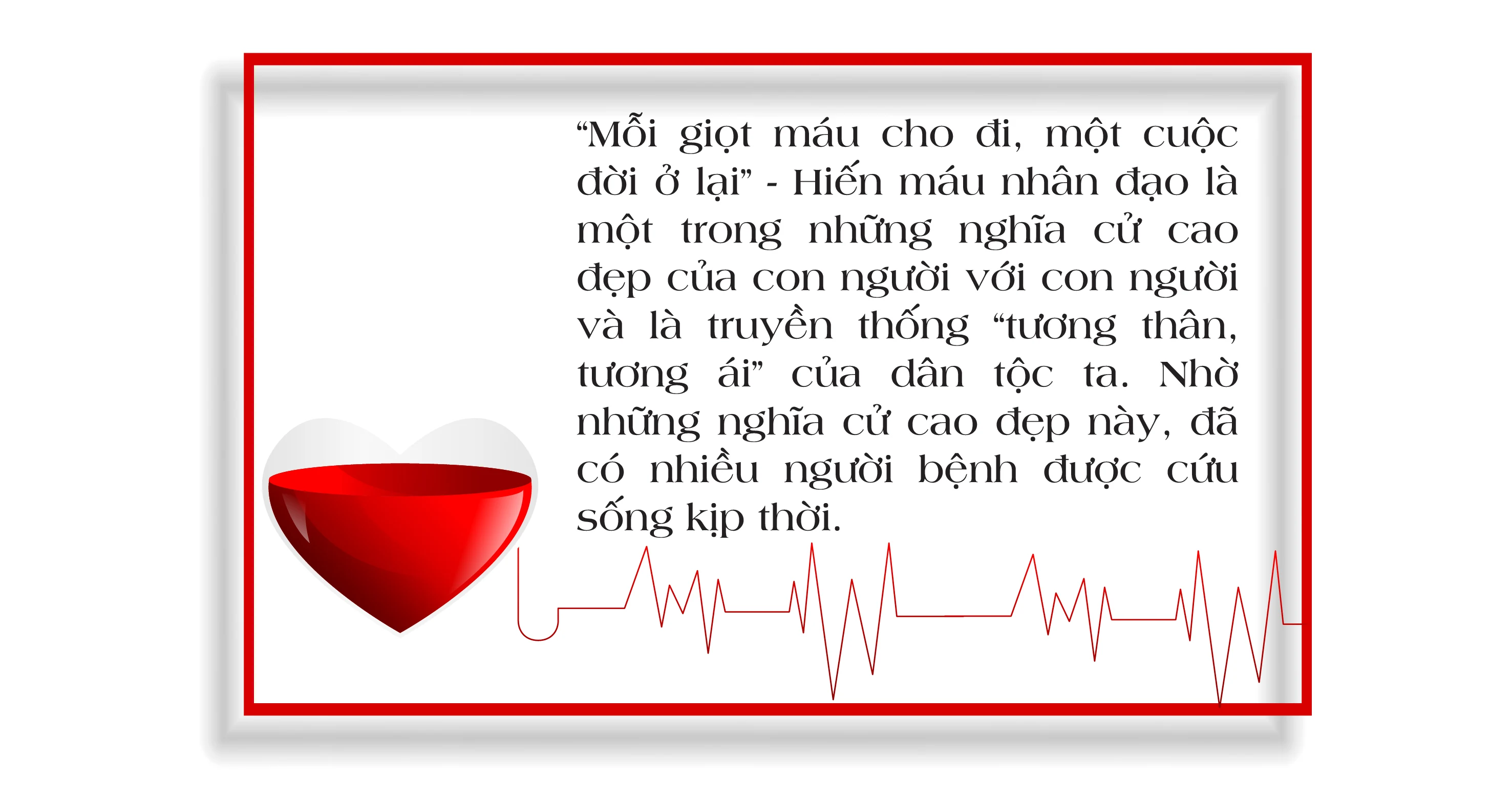 [E-Magazine] - “Mỗi giọt máu cho đi – Một cuộc đời ở lại”