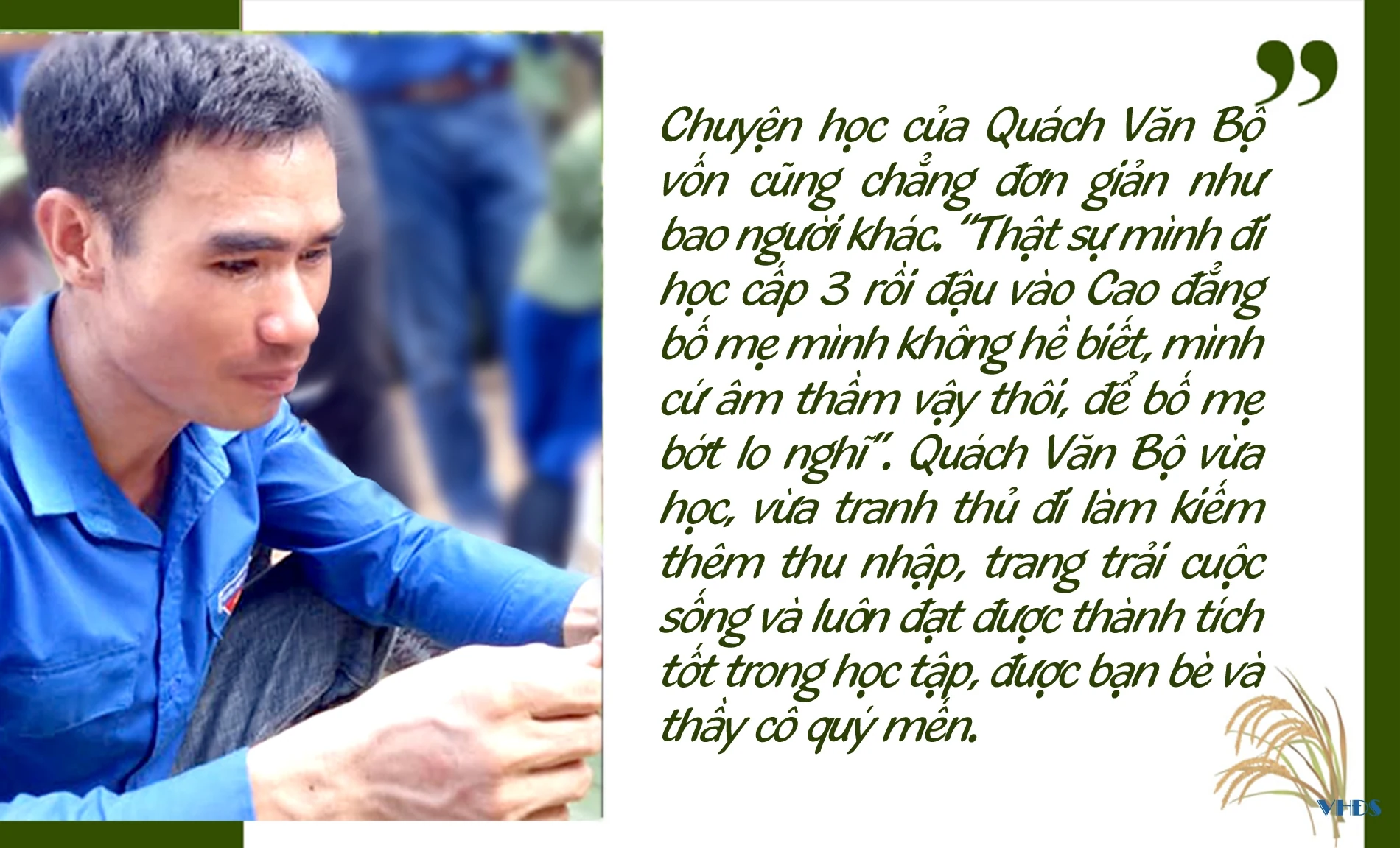 Chàng trai người Mường với giấc mơ phát triển nông nghiệp sạch