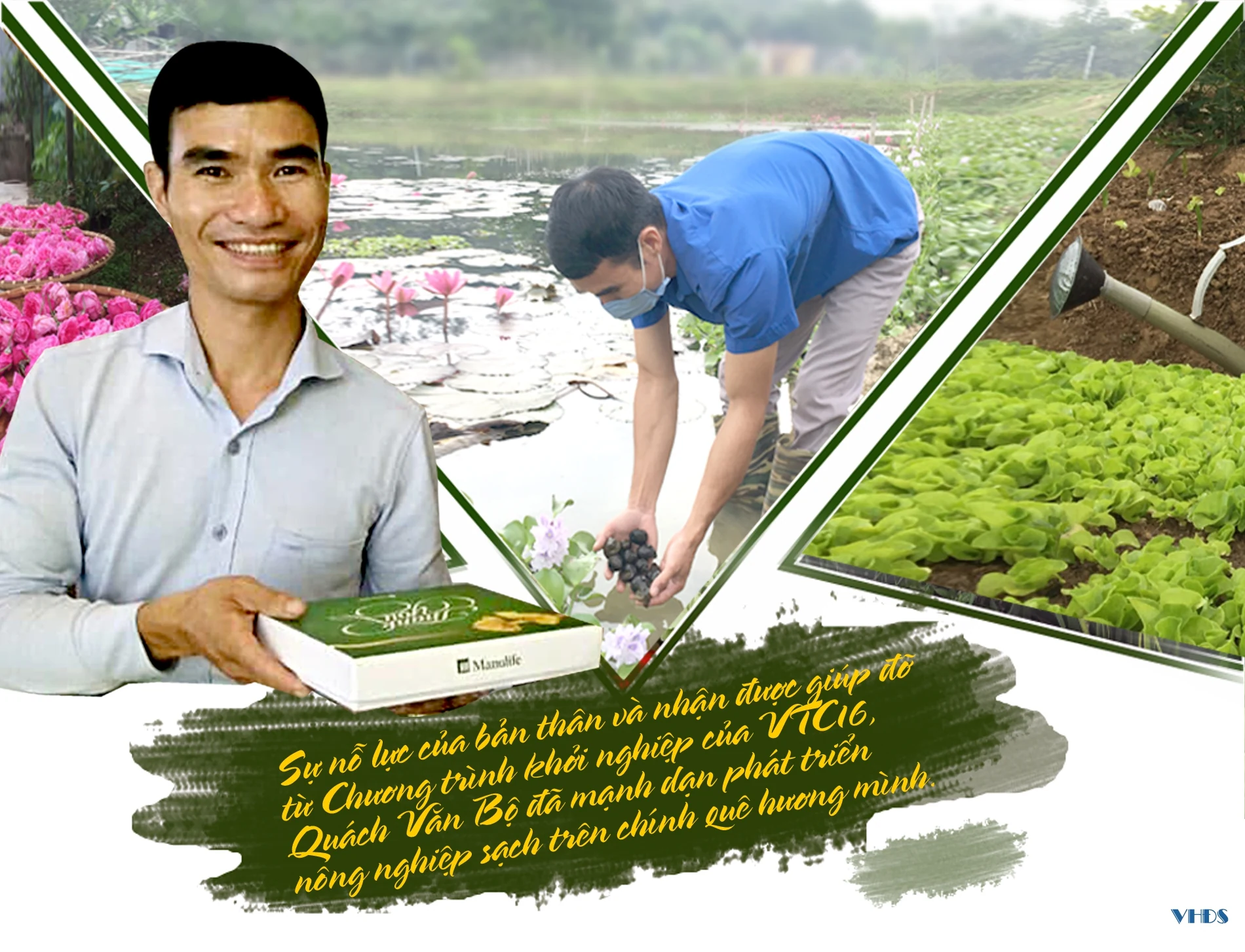 Chàng trai người Mường với giấc mơ phát triển nông nghiệp sạch