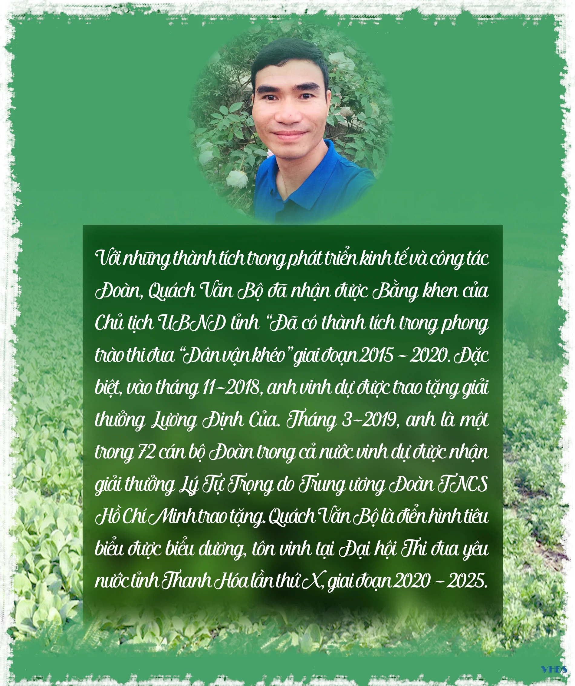 Chàng trai người Mường với giấc mơ phát triển nông nghiệp sạch