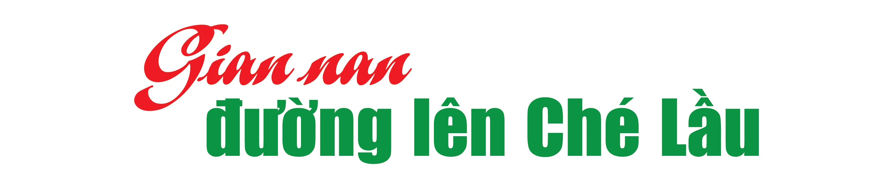[E-Magazine] - Gieo chữ ở bản Ché Lầu