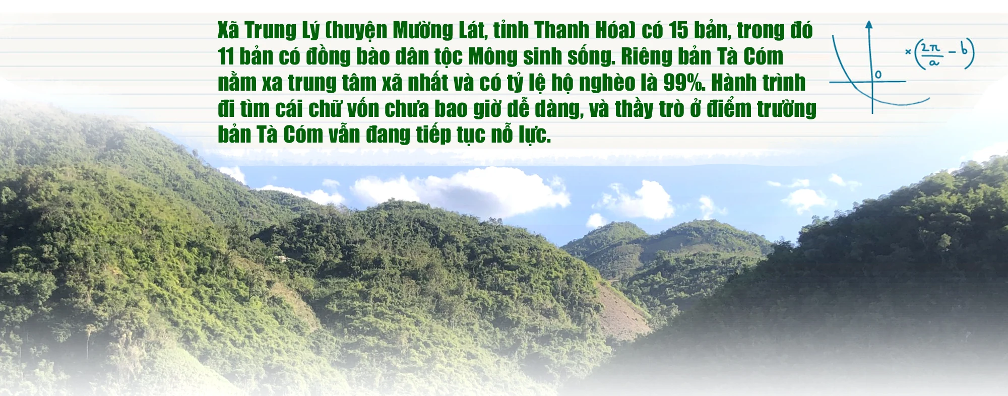 Xuân mang đến hy vọng ở ngôi trường vùng biên