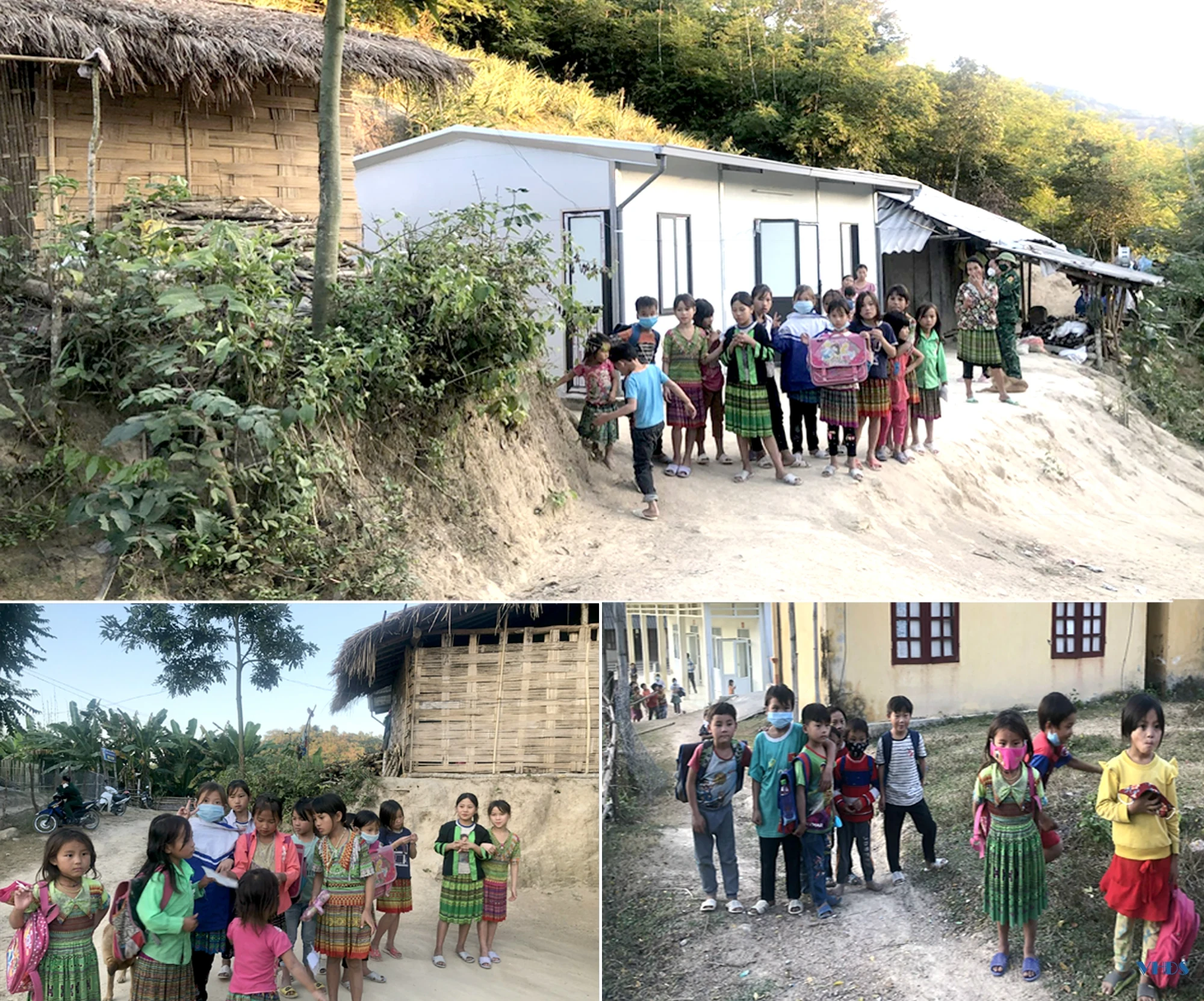 Xuân mang đến hy vọng ở ngôi trường vùng biên