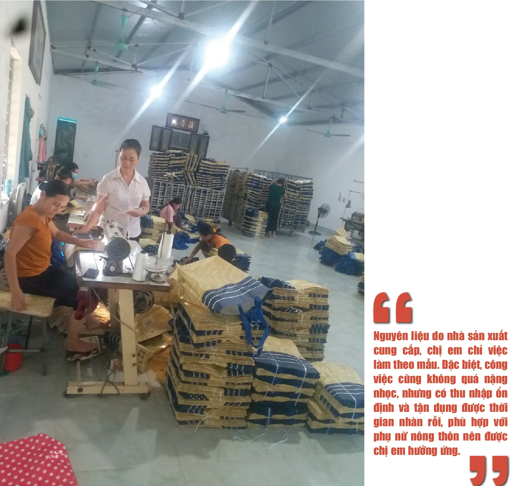 [E-Magazine] - Người phụ nữ tạo công ăn việc làm cho hàng trăm lao động nông thôn