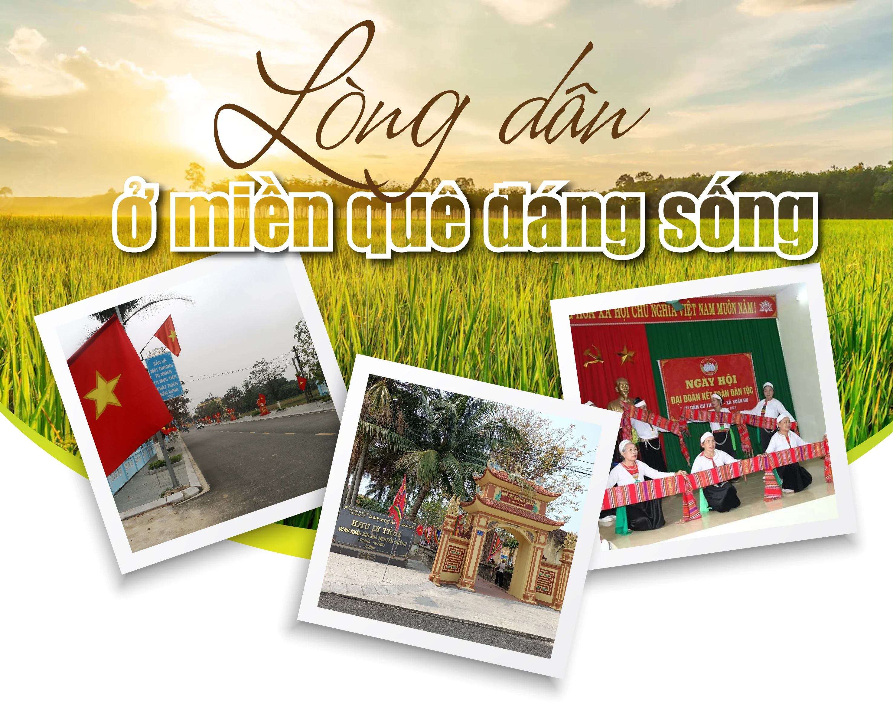 [E-Magazine] - Lòng dân ở miền quê đáng sống