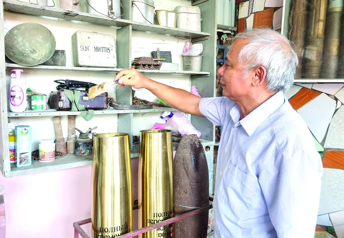 Những kỷ vật ghi lại câu chuyện đời lính