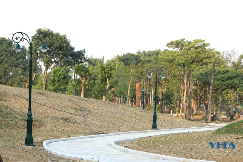 Công viên Hội An dần khoác áo mới