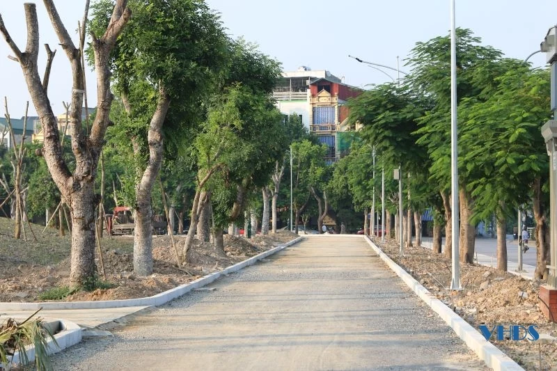 Công viên Hội An dần khoác áo mới