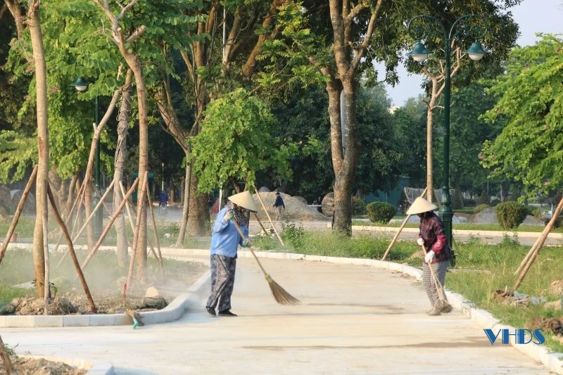 Công viên Hội An dần khoác áo mới