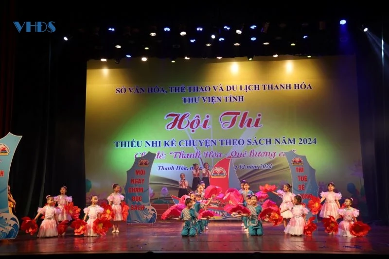 Sôi nổi hội thi thiếu nhi kể chuyện theo sách