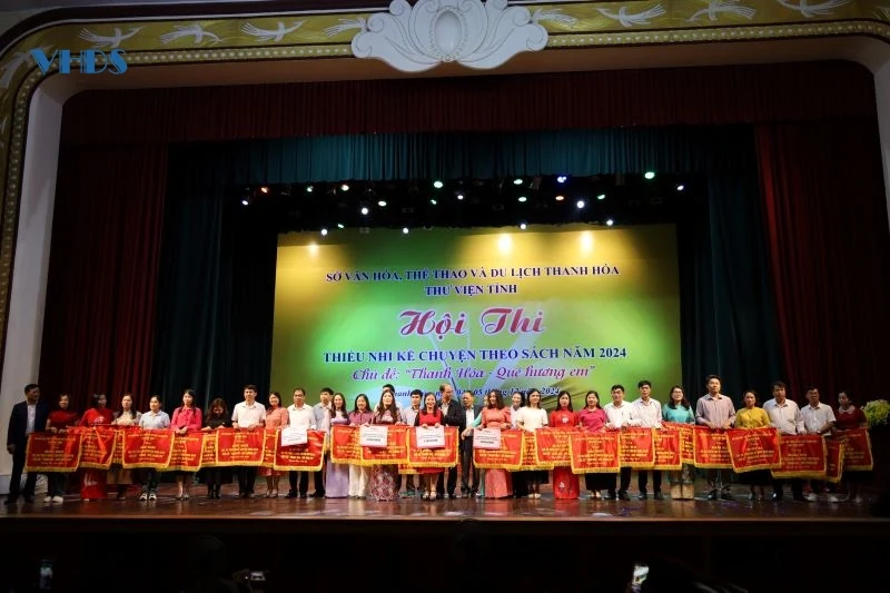 Sôi nổi hội thi thiếu nhi kể chuyện theo sách