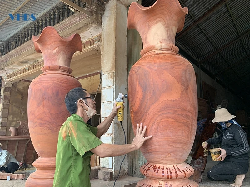 Làng nghề mộc những ngày cuối năm