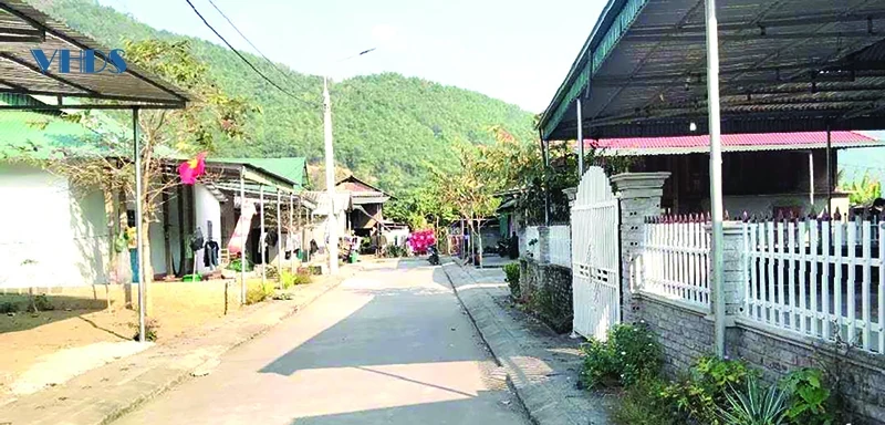 Khởi sắc ở khu tái định cư Co Me