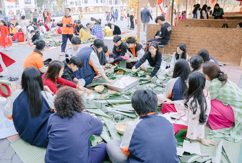 Rộn ràng không khí “Tết đến Xuân về” trong trường học