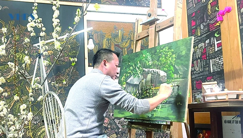 Nghệ sĩ với cảm xúc về mùa xuân và quê hương