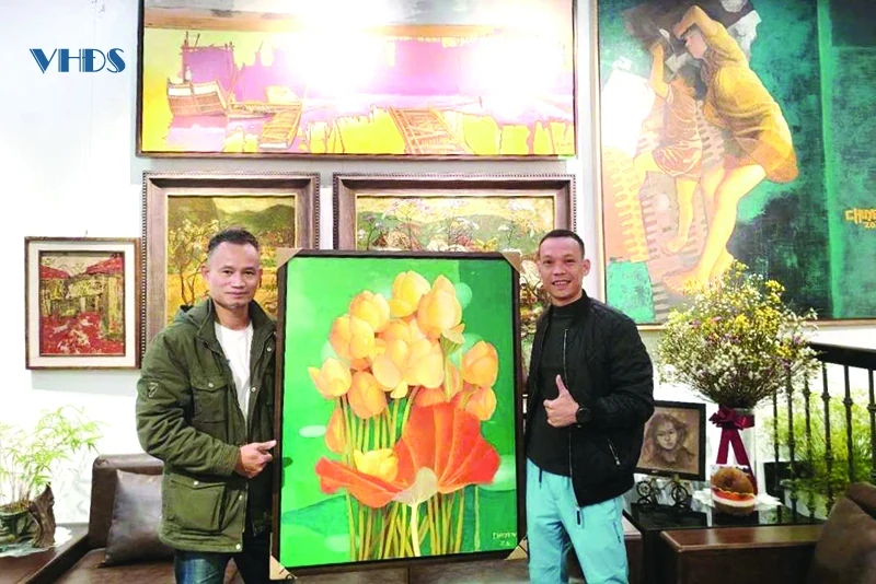 Có một gallery nghệ thuật