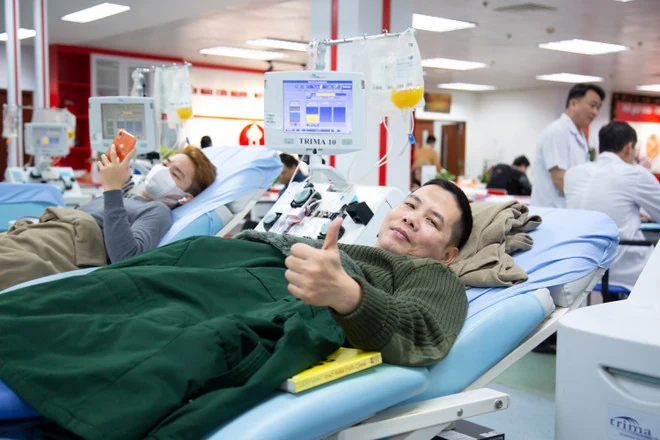 Đảm bảo nguồn máu dự trữ nhờ tấm lòng sẻ chia của cộng đồng
