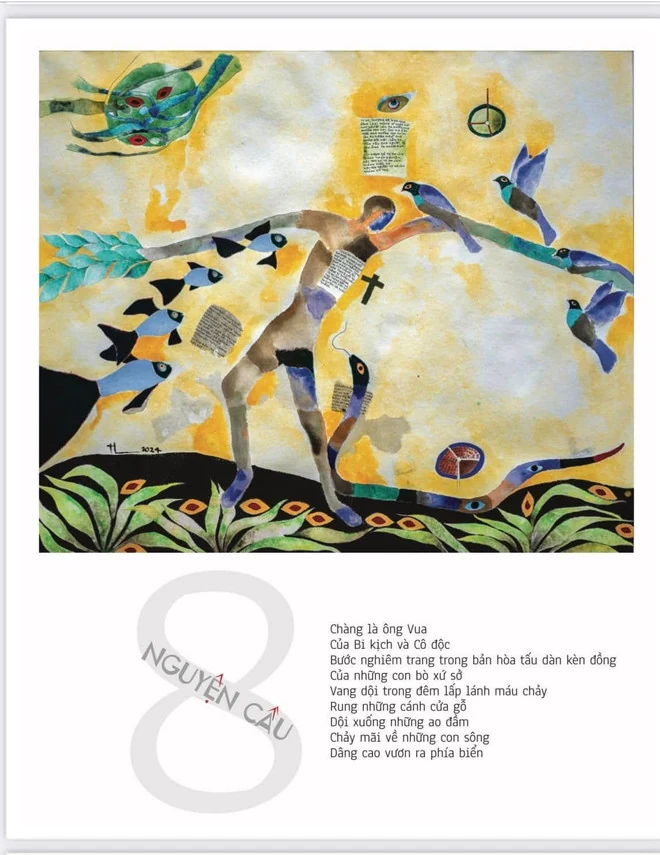 Trường ca Lò mổ của Nguyễn Quang Thiều gửi gắm ý niệm về sự sống, cái chết