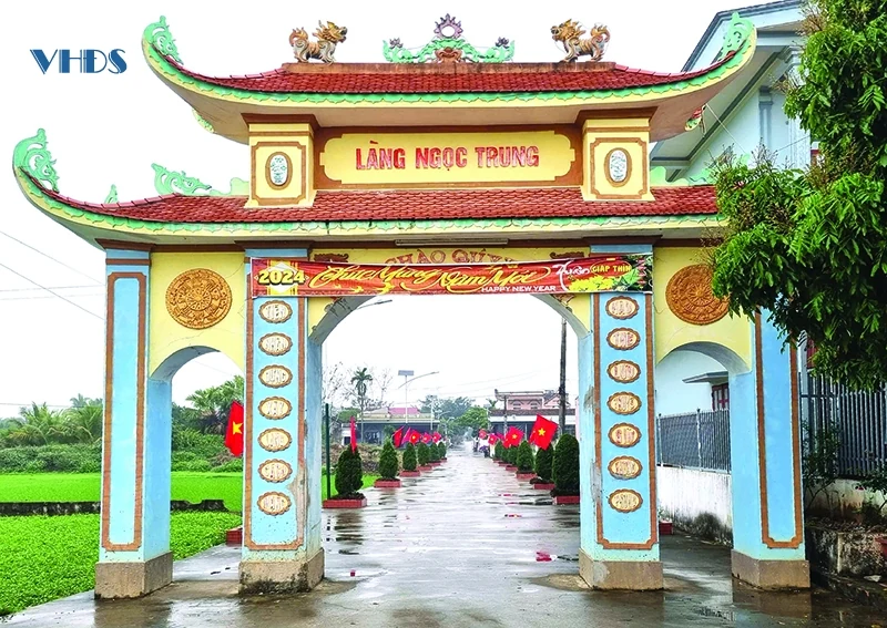 Trên đất làng Ngọc Trung