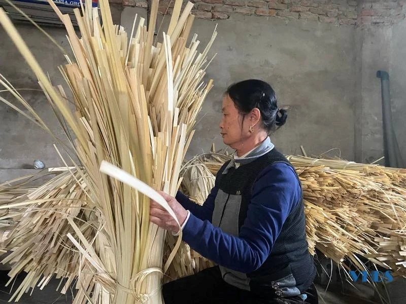 Nghề đan cót nan ở xã Hà Hải