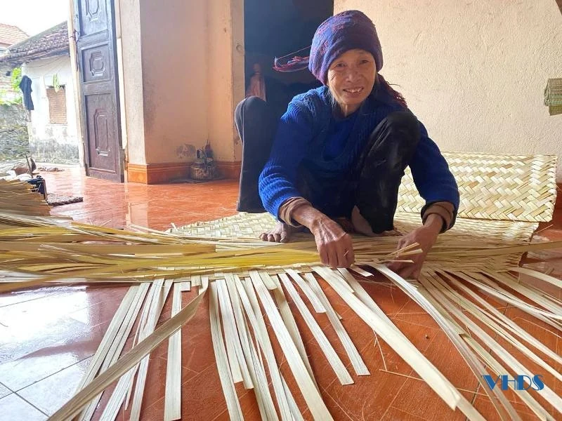 Nghề đan cót nan ở xã Hà Hải