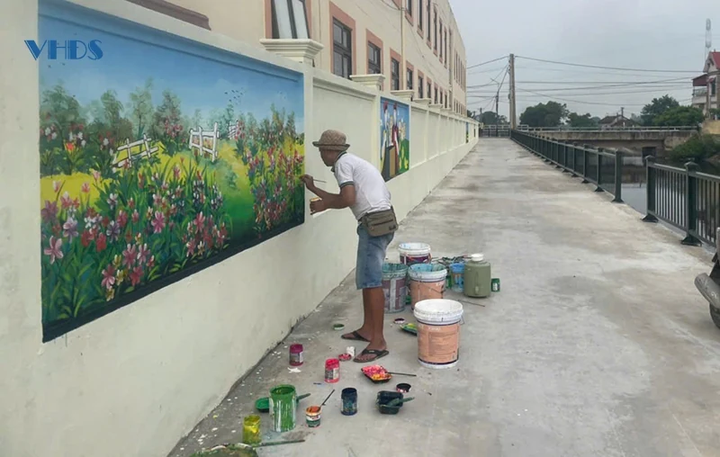 Diện mạo mới từ những đường tranh bích họa