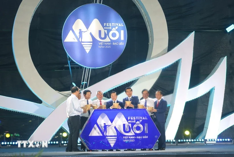 Khai mạc Festival nghề muối Việt Nam - Bạc Liêu năm 2025