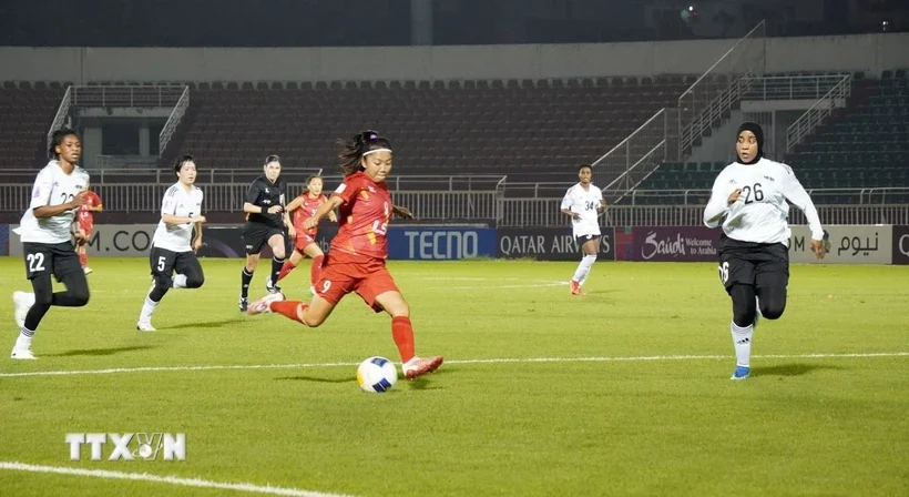 Đại diện của Việt Nam thắng ngoạn mục ở giải câu lạc bộ nữ châu Á