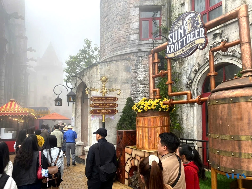 “Men tươi” nơi độ cao 1.487m