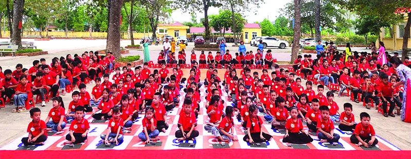 Nâng cao chất lượng giáo dục toàn diện ở các trường sau sáp nhập