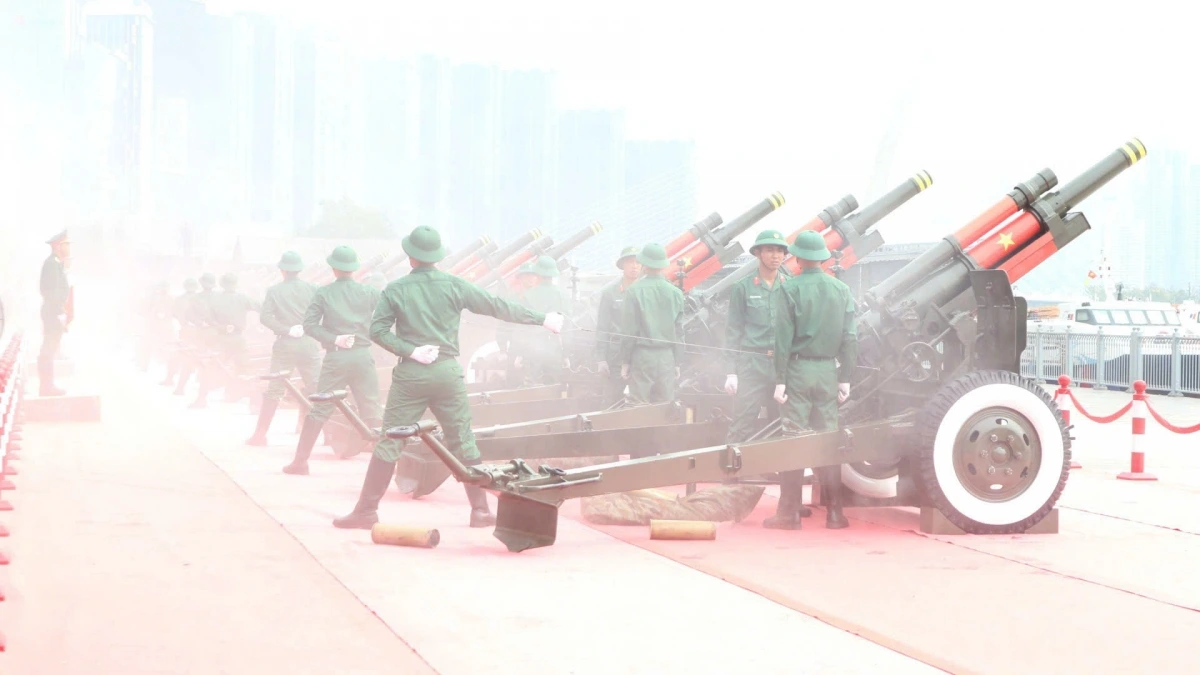 48 khối diễu binh, diễu hành trong Lễ kỷ niệm 50 năm giải phóng miền Nam