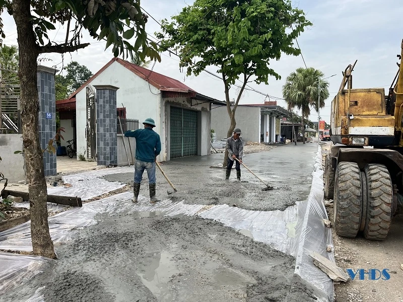 Tế Thắng - lan toả phong trào người dân hiến đất mở rộng đường giao thông