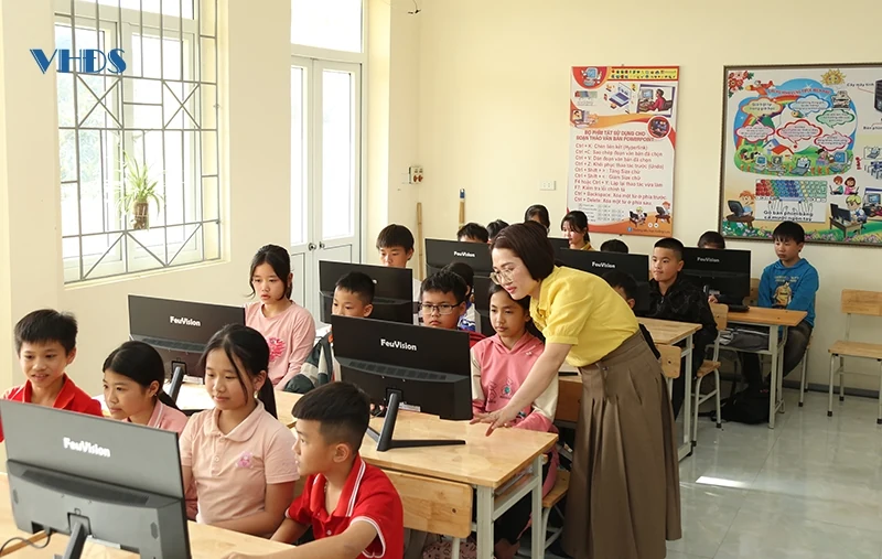 Ứng dụng công nghệ thông tin trong dạy và học ở cấp tiểu học