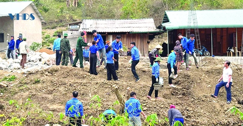 Tuổi trẻ chung tay xóa nhà tạm, nhà dột nát