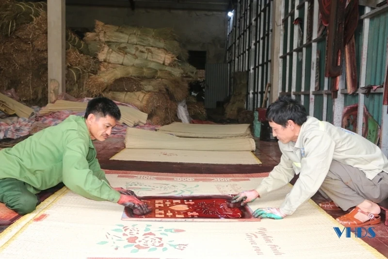 Nghề chiếu cói ở Châu Sơn